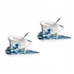 Coffret 2 Tasses 180 ml Hokusai