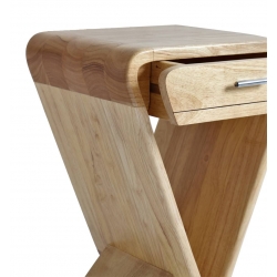 Table d'appoint Icone 1 tiroir Naturel