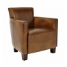 Fauteuil Nogent Cuir vintage