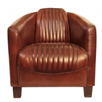 Leather armchairs